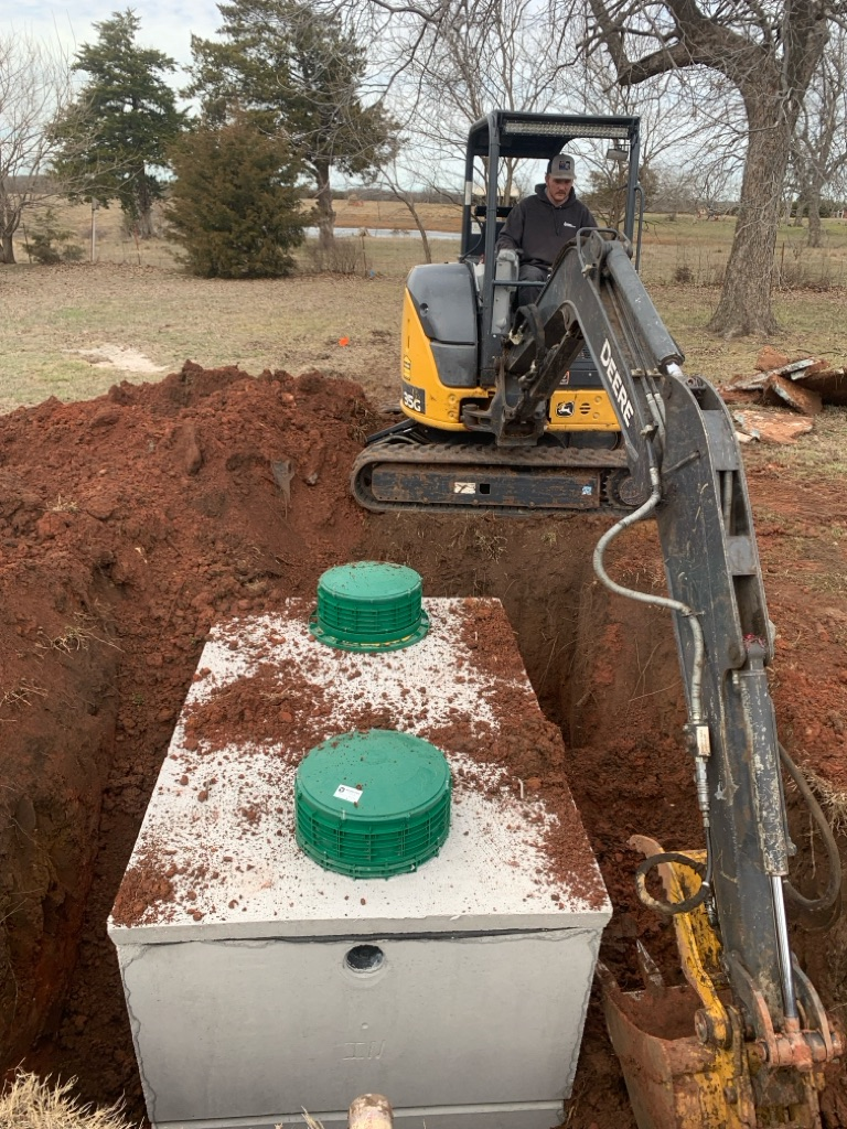 New Septic Tank