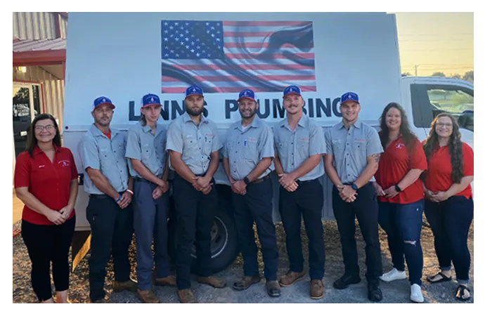 Linn's plumbing team members