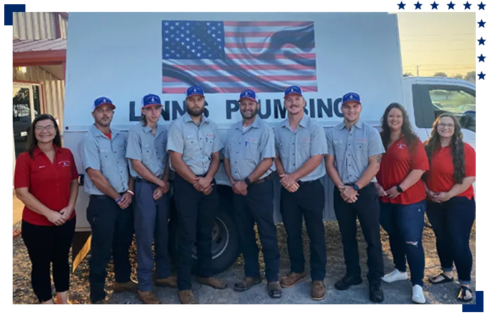 Team members of Linn's Plumbing