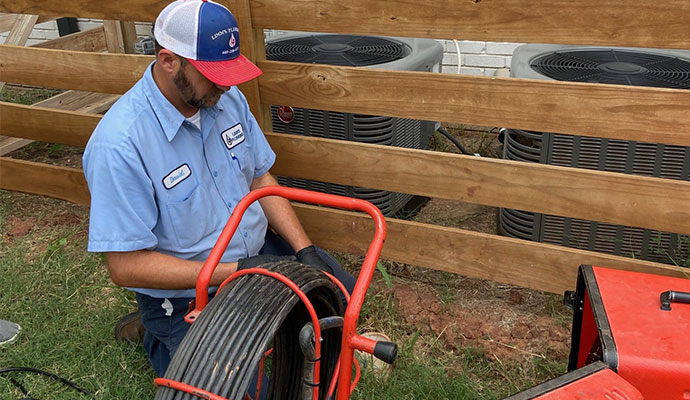 Drain cleaning using tools