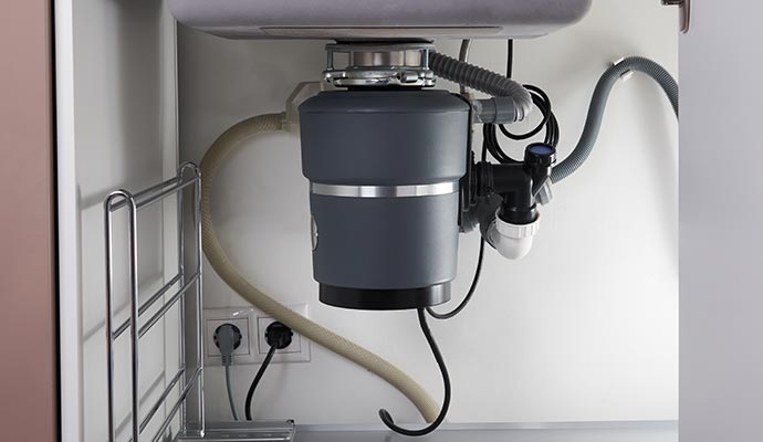 Kitchen garbage disposal unit Kitchen garbage disposal unit